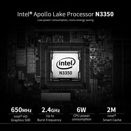  Beelink T4 Pro Intel celeron N3350/ HD Graphics/Windows 10 pro  5