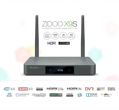 Zidoo X9S android tv box  2