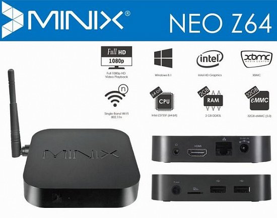 Minix Neo Z64: Android  Windows   