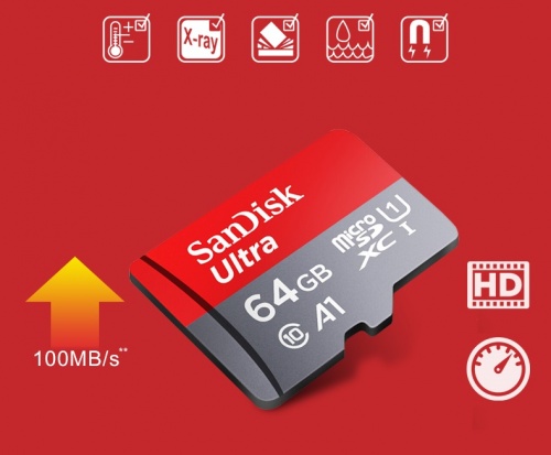   SanDisk Ultra Class10 64 GB  4