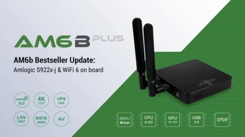 - Ugoos AM6b Plus 4/32 Gb (WiFi-6)  2